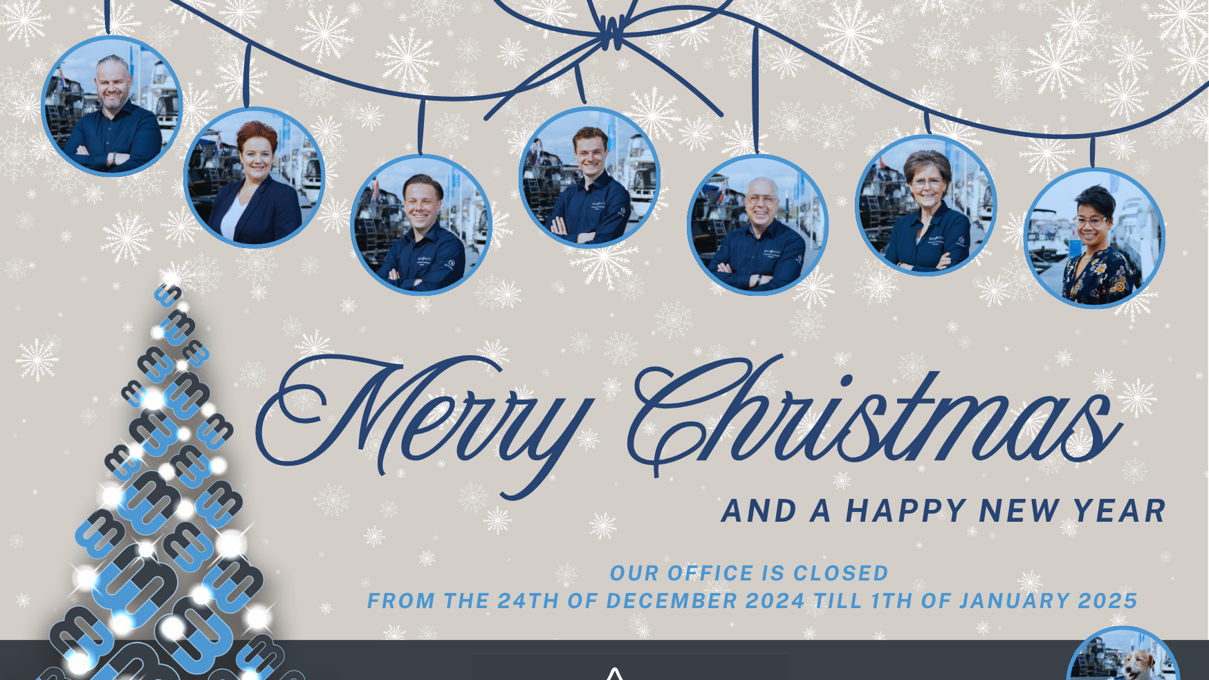 Fijne feestdagen en een mooi 2025! (Kerstsluiting)